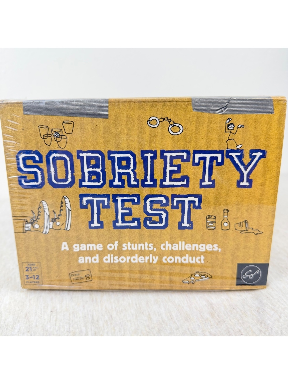 Sobriety Test Adult Party Drinking Game Chronicle Books NEW Factory Sealed
